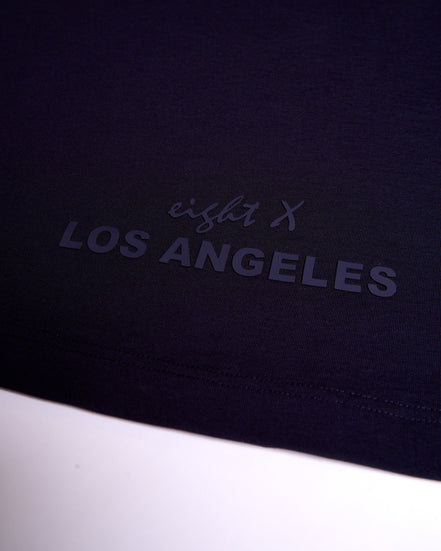 Oversized Crew Neck T-Shirt V2 - Navy T-Shirts Eight-X   