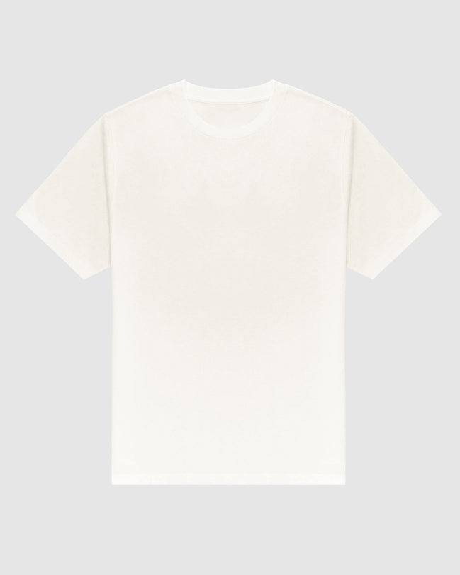 Oversized Crew Neck T-Shirt V2 - Off White T-Shirts Eight-X OFF WHITE S