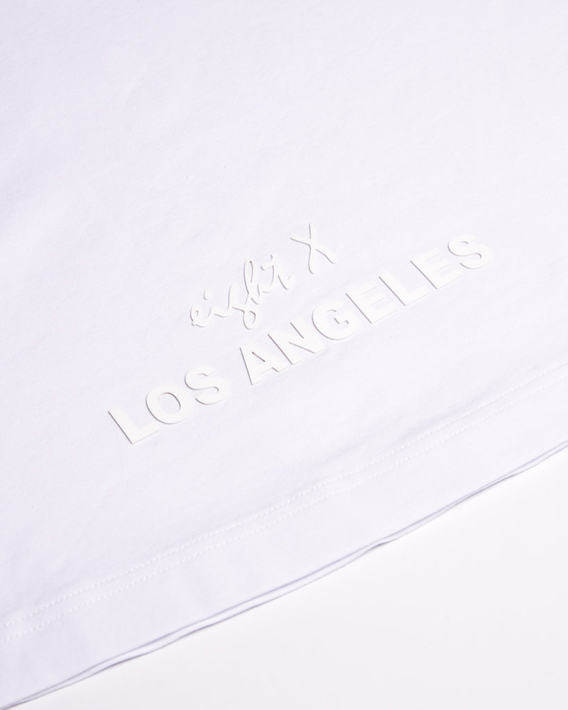 Oversized Crew Neck T-Shirt V2 - Polar White T-Shirts Eight-X   