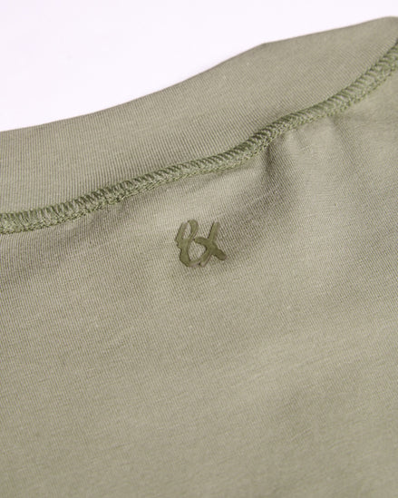 Oversized Crew Neck T-Shirt V2 - Sage Green T-Shirts Eight-X   