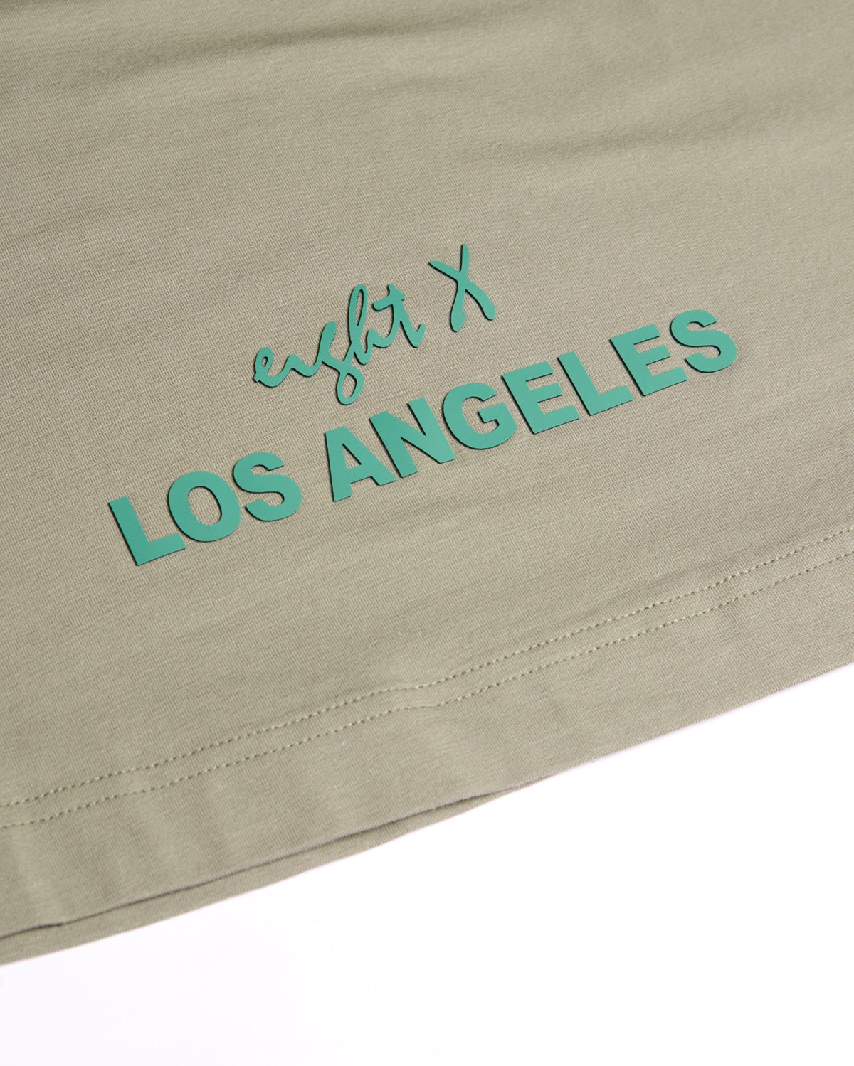Oversized Crew Neck T-Shirt V2 - Sage Green T-Shirts Eight-X   