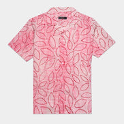 Lucia Artisan Edition Short Sleeve Button Up Shirt Button Down Shirts Eight-X PINK S