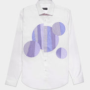 Quantum Artisan Edition Button Down Dress Shirt Button Down Shirts Eight-X WHITE S