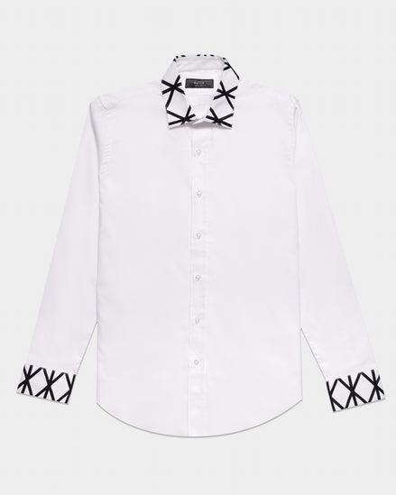 Bardem Artisan Edition Button Down Shirt Button Down Shirts Eight-X WHITE S
