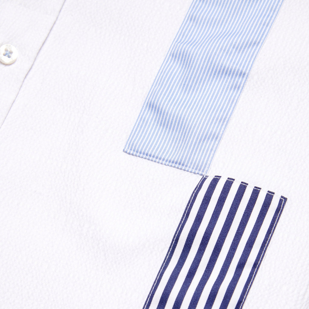 Upright Stripes Button Up Shirt Button Down Shirts Eight-X