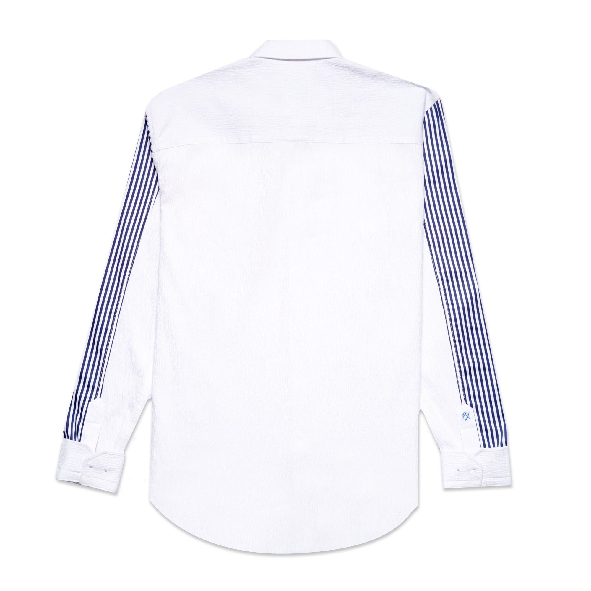 Upright Stripes Button Up Shirt Button Down Shirts Eight-X