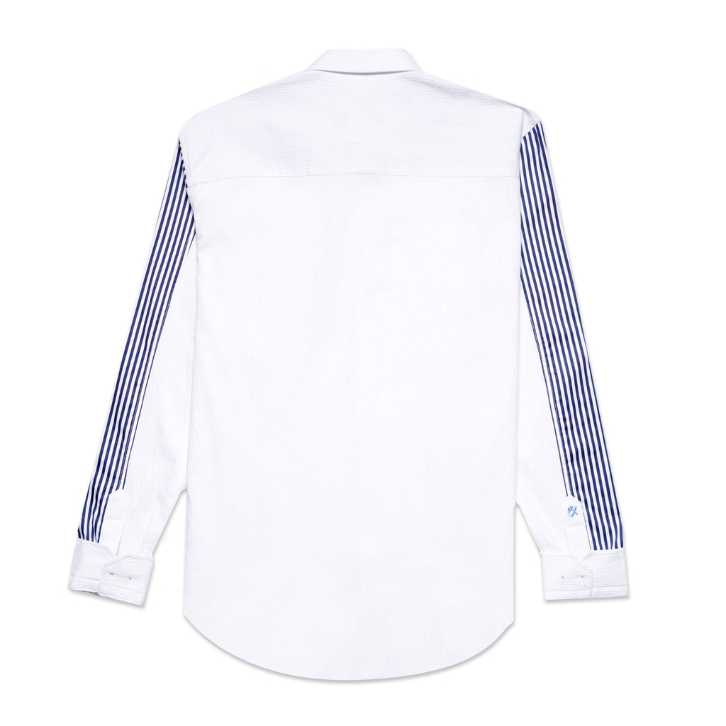 Upright Stripes Button Up Shirt Button Down Shirts Eight-X
