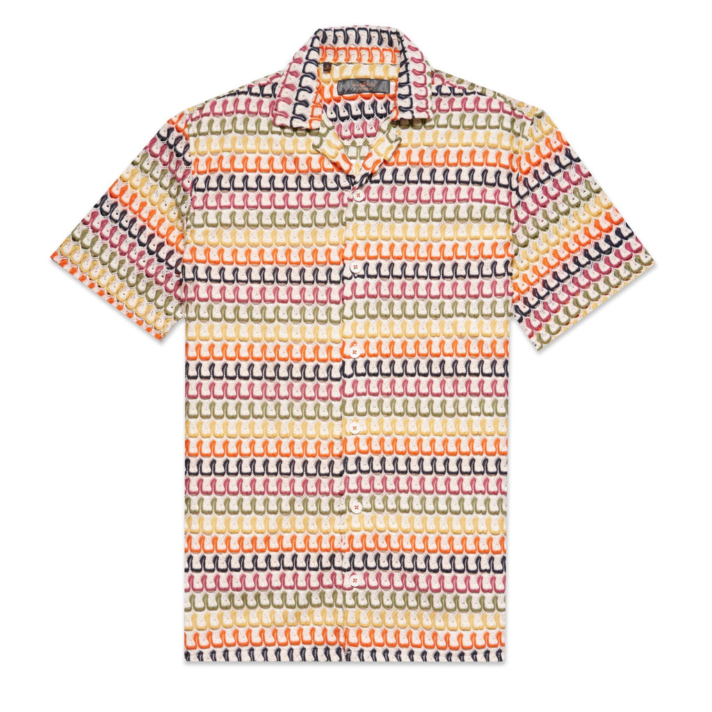 Lantana Short Sleeve Button Up Shirt Short Sleeve Shirts Eight-X MULTI S