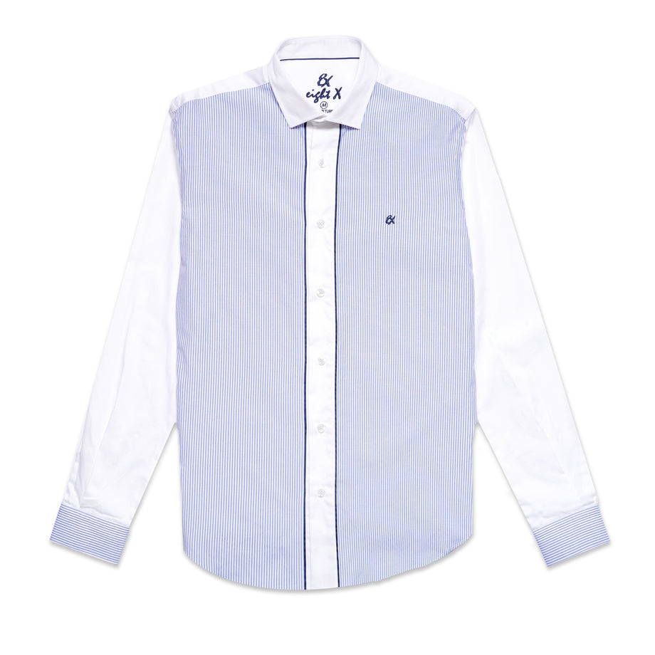 The Executive Stripe Button Up Shirt Eight-X The Executive Stripe Button Up Shirt Eight-X