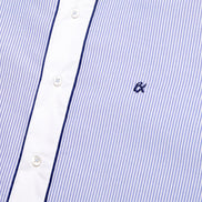 The Executive Stripe Button Up Shirt Button Down Shirts Eight-X
