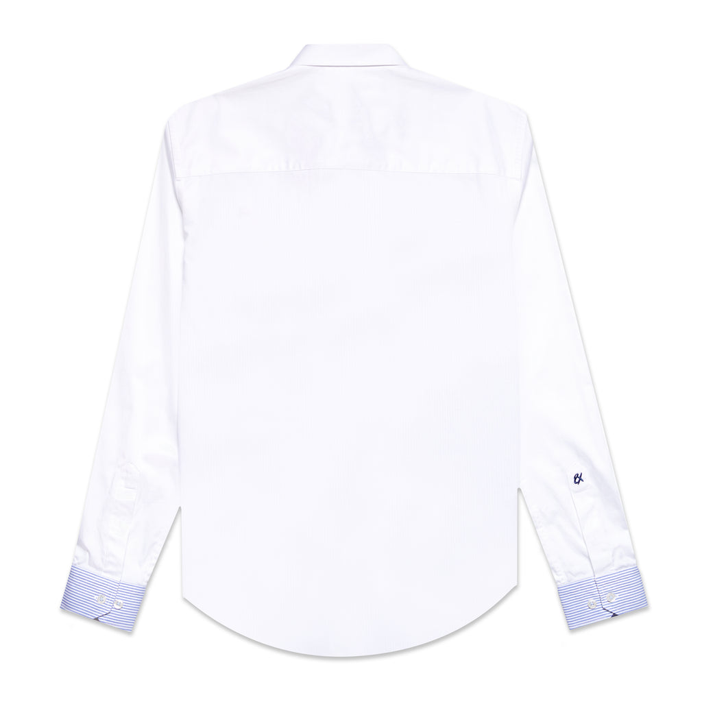 The Executive Stripe Button Up Shirt Button Down Shirts Eight-X