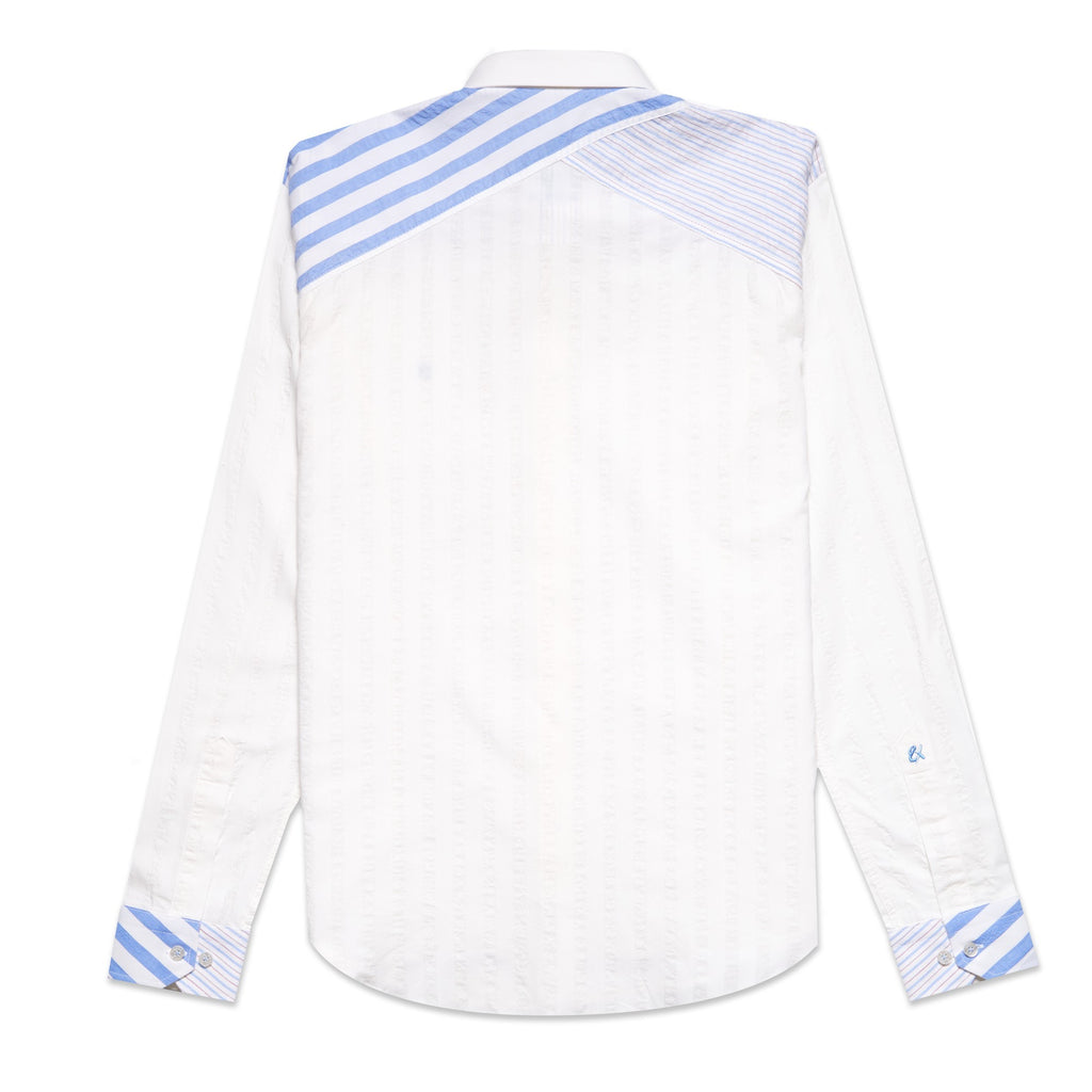 Skyline Stripes Button Up Shirt Button Down Shirts Eight-X