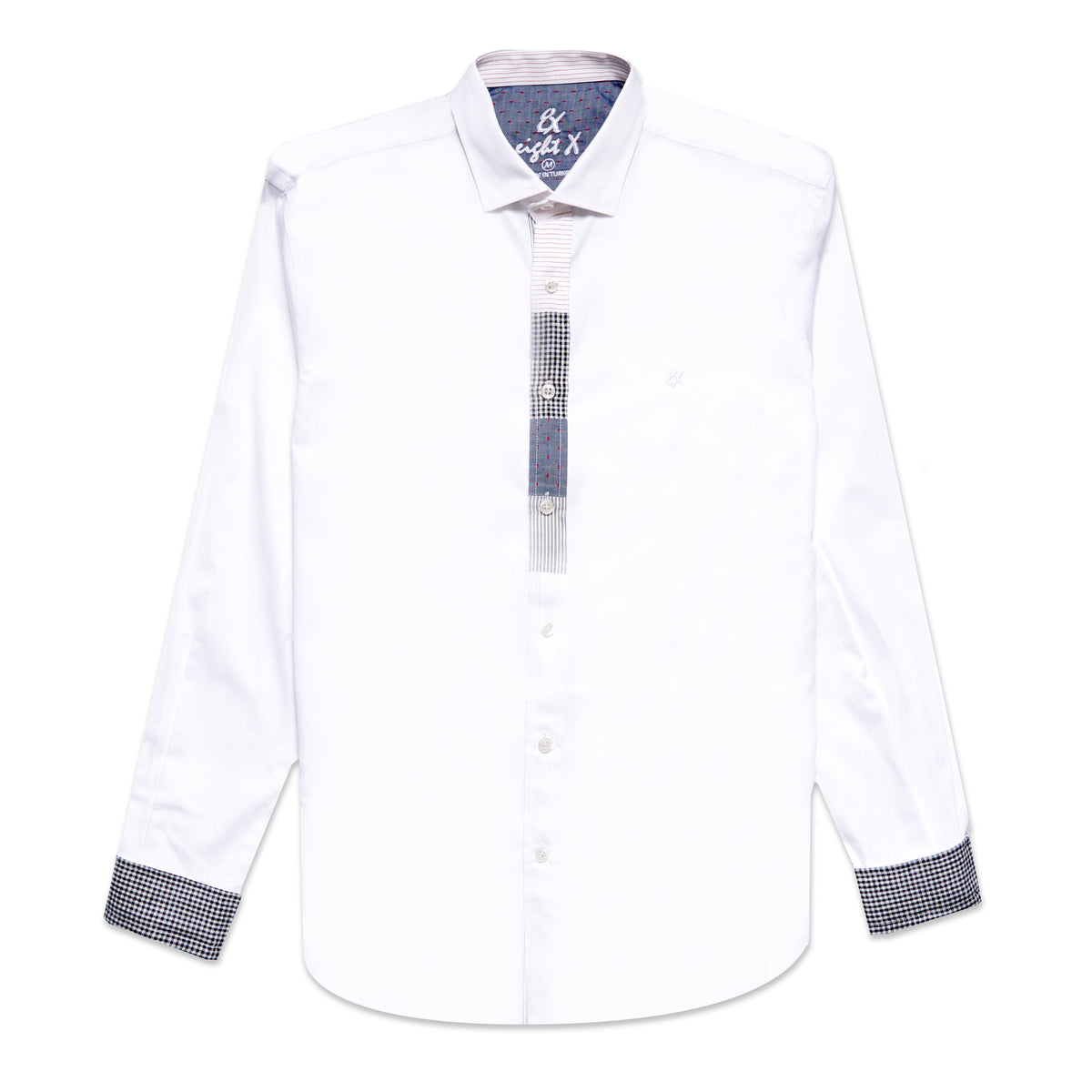 Down The Line Button Up Shirt Button Down Shirts Eight-X WHITE S
