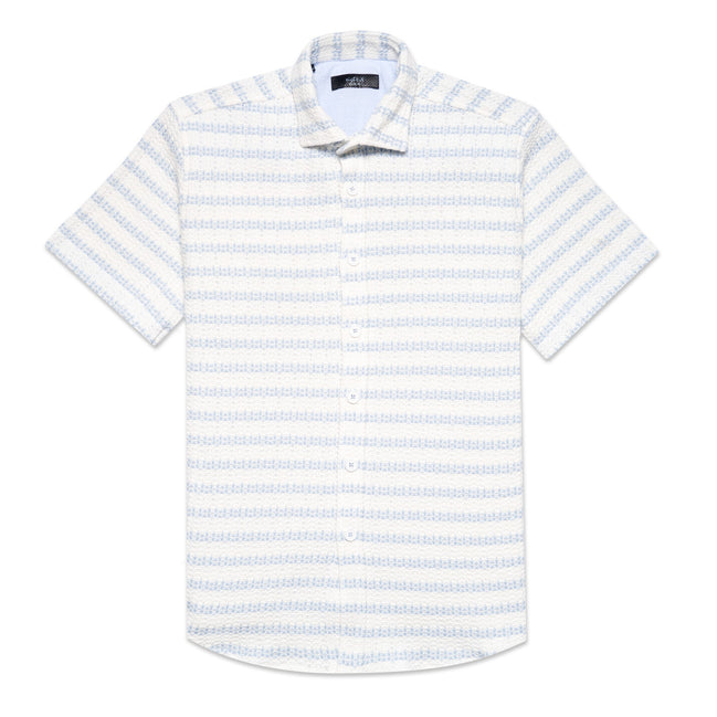 Pacific Coast Short Sleeve Shirt + Shorts Matching Set Sets Eight-X LIGHT BLUE S
