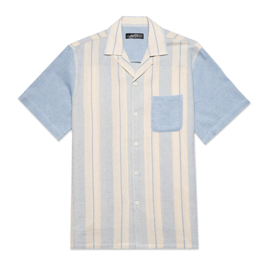 The Cookout Short Sleeve Shirt + Shorts Matching Set Sets Eight-X LIGHT BLUE S