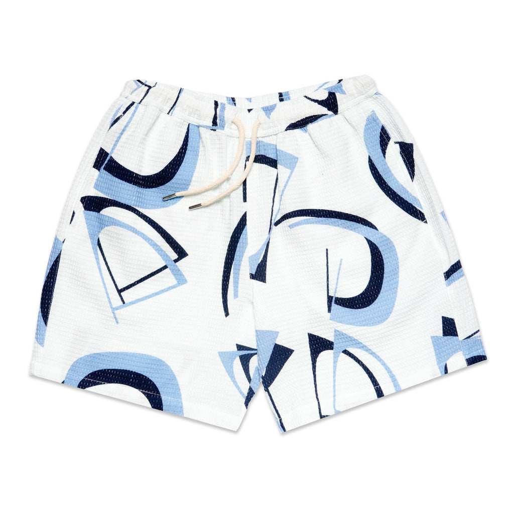 Sleek and Sharp Short Sleeve Shirt + Shorts Matching Set Sets Eight-X