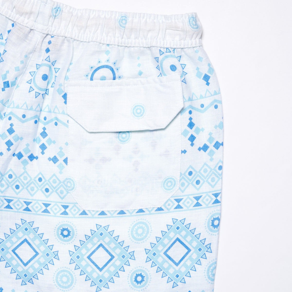 Blue Heat Short Sleeve Shirt + Shorts Matching Set Sets Eight-X