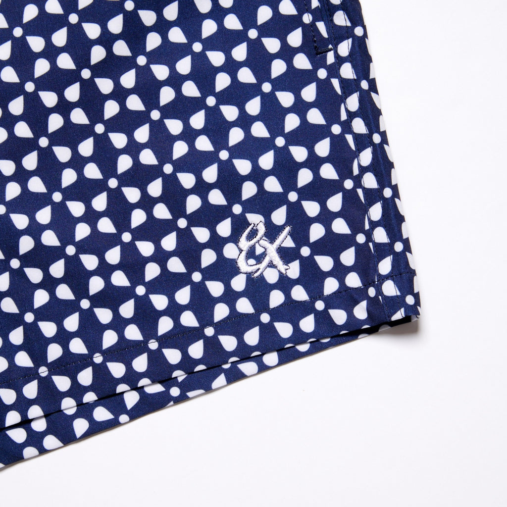 Mosaic Drift Swim Trunks Swim Wear Eight-X