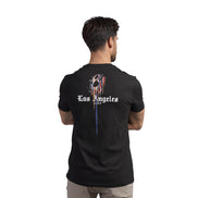 Contents Under Pressure Graphic T-Shirt - Black T-Shirts Eight-X