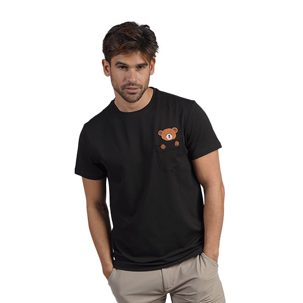 Little Friend Graphic T-Shirt - Black T-Shirts Eight-X BLACK S
