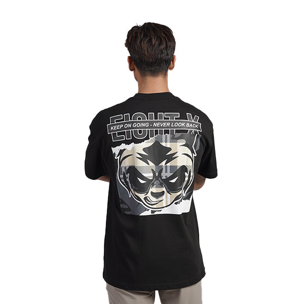 Motivation Graphic T-Shirt - Black T-Shirts Eight-X