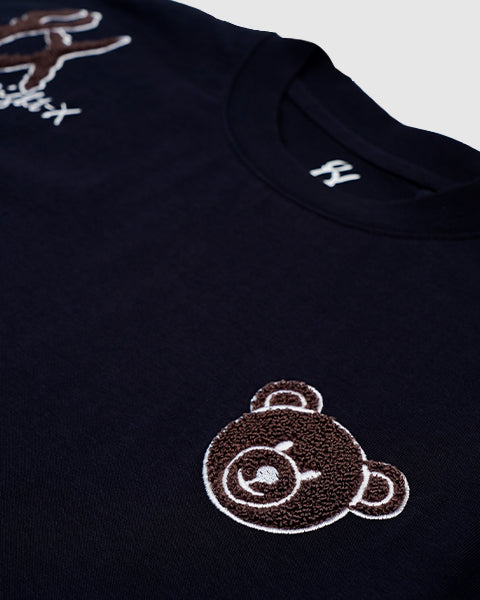 Shoulder The Load Graphic T-Shirt - Navy T-Shirts Eight-X