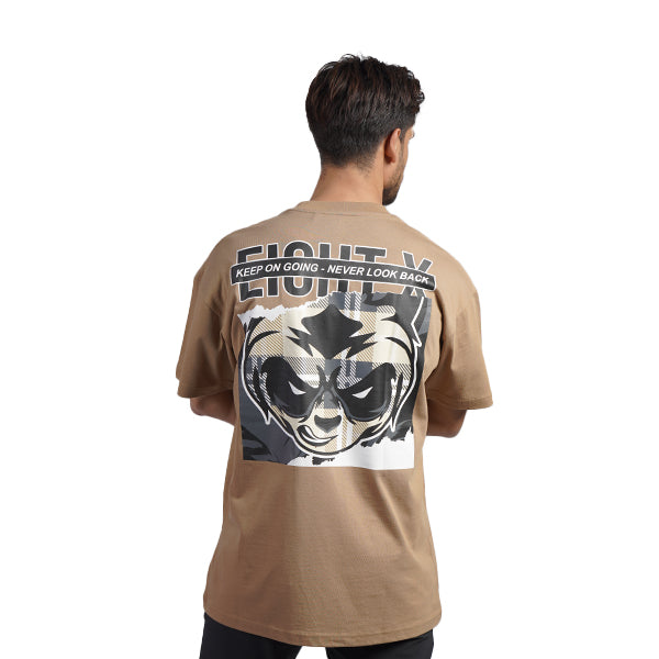 Motivation Graphic T-Shirt - Beige T-Shirts Eight-X