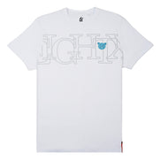 Arrangement Graphic T-Shirt - White T-Shirts Eight-X