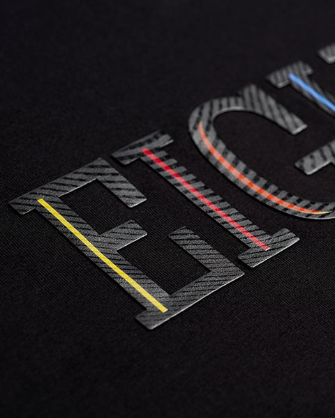 Color Hues Graphic T-Shirt - Black T-Shirts Eight-X