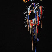 Contents Under Pressure Graphic T-Shirt - Black T-Shirts Eight-X