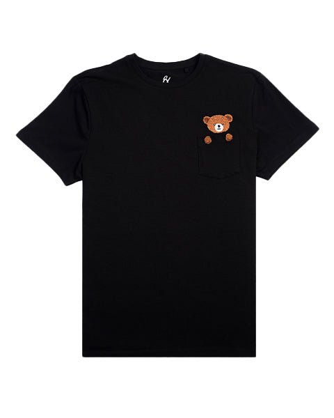 Little Friend Graphic T-Shirt - Black T-Shirts Eight-X