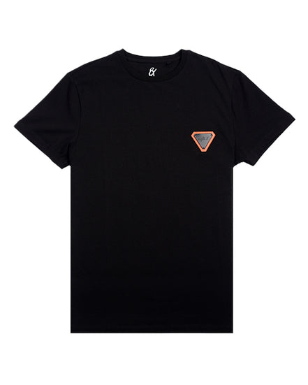 Yield Graphic T-Shirt - Black/Orange T-Shirts Eight-X