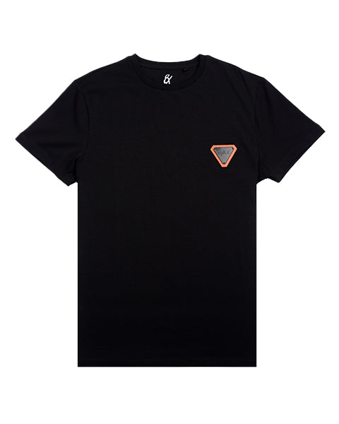 Yield Graphic T-Shirt - Black/Orange T-Shirts Eight-X
