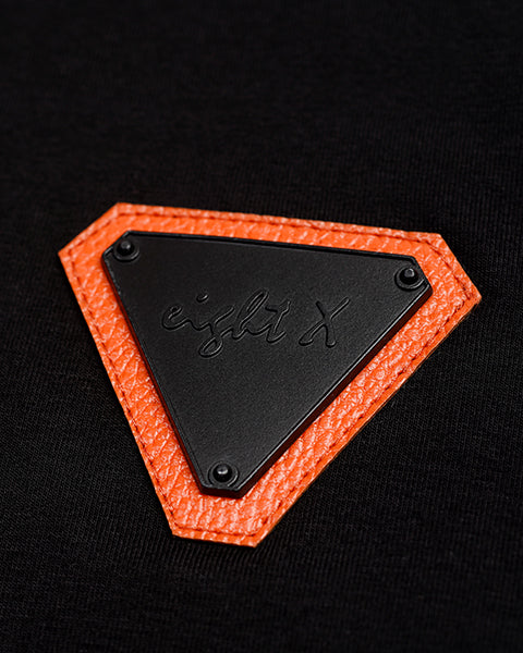Yield Graphic T-Shirt - Black/Orange T-Shirts Eight-X