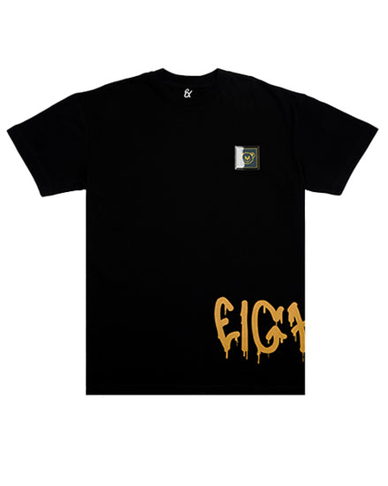 Bear Tag Graphic T-Shirt - Black T-Shirts Eight-X