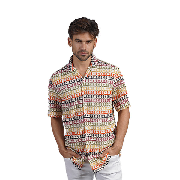 Lantana Short Sleeve Button Up Shirt Short Sleeve Shirts Eight-X