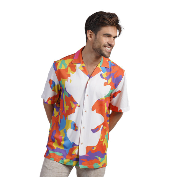 Rorschach Short Sleeve Button Up Shirt Short Sleeve Shirts Eight-X