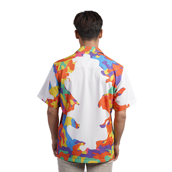 Rorschach Short Sleeve Button Up Shirt Short Sleeve Shirts Eight-X
