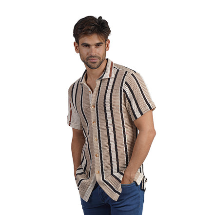 Sahara Short Sleeve Button Up Shirt Short Sleeve Shirts Eight-X