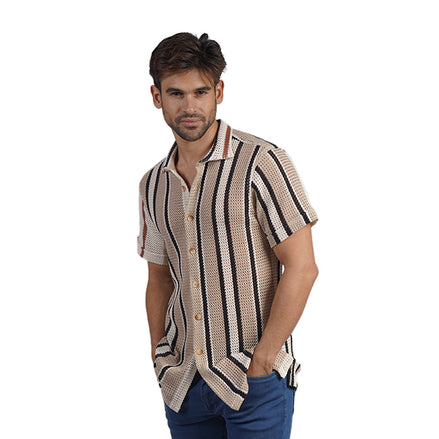 Sahara Short Sleeve Button Up Shirt Short Sleeve Shirts Eight-X