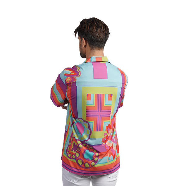Luau Short Sleeve Button Up Shirt Short Sleeve Shirts Eight-X
