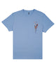 Contents Under Pressure Graphic T-Shirt - Light Blue T-Shirts Eight-X