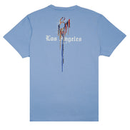 Contents Under Pressure Graphic T-Shirt - Light Blue T-Shirts Eight-X