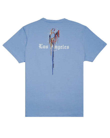 Contents Under Pressure Graphic T-Shirt - Light Blue T-Shirts Eight-X
