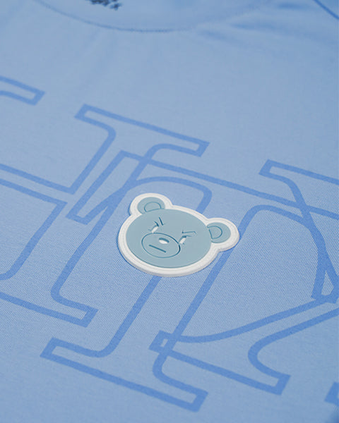Arrangement Graphic T-Shirt - Light Blue T-Shirts Eight-X