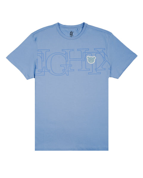 Arrangement Graphic T-Shirt - Light Blue T-Shirts Eight-X