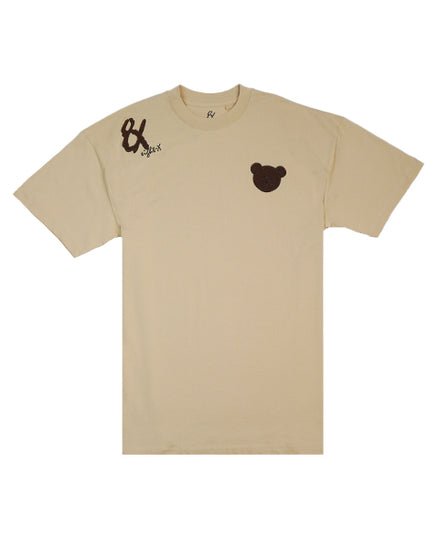 Shoulder The Load Graphic T-Shirt - Beige T-Shirts Eight-X