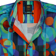 Cosmic Funk PM Edition Button Down Shirt Short Sleeve Shirts Eight-X