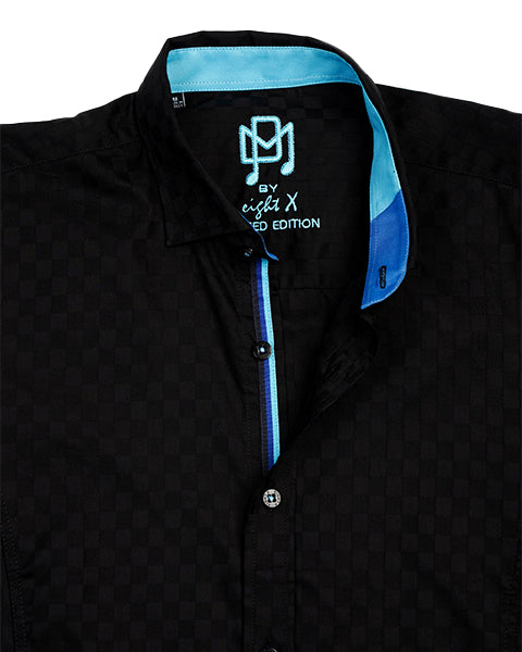 Monochrome King PM Edition Button Down Shirt Short Sleeve Shirts Eight-X