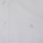 Classic Linen Short Sleeve Button Down Shirt - White Eight-X